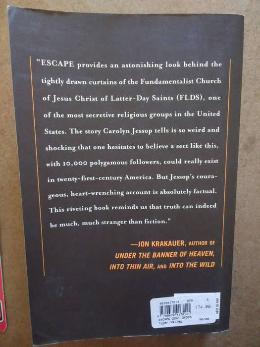 Carolyn Jessop - Escape