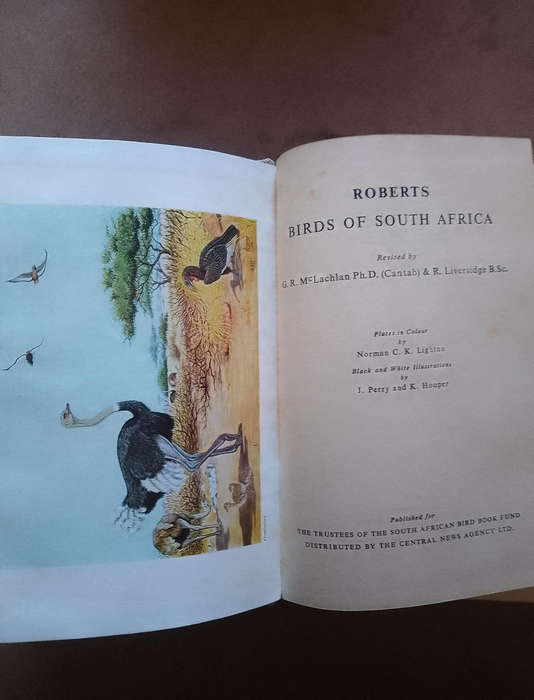 Roberts Birds of South Africa 1958 edition