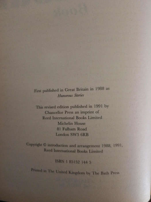 The Ultimate Humour book
