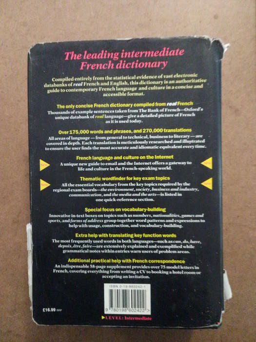 Oxford Hachette - French Dictionary