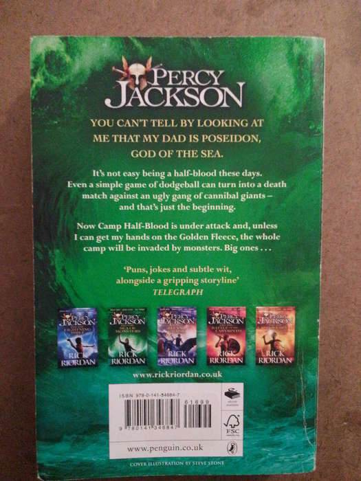 Rick Riordan - Percy Jackson and the Sea of Monsters