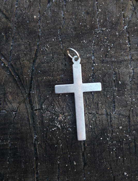 Cross pendant silver 925