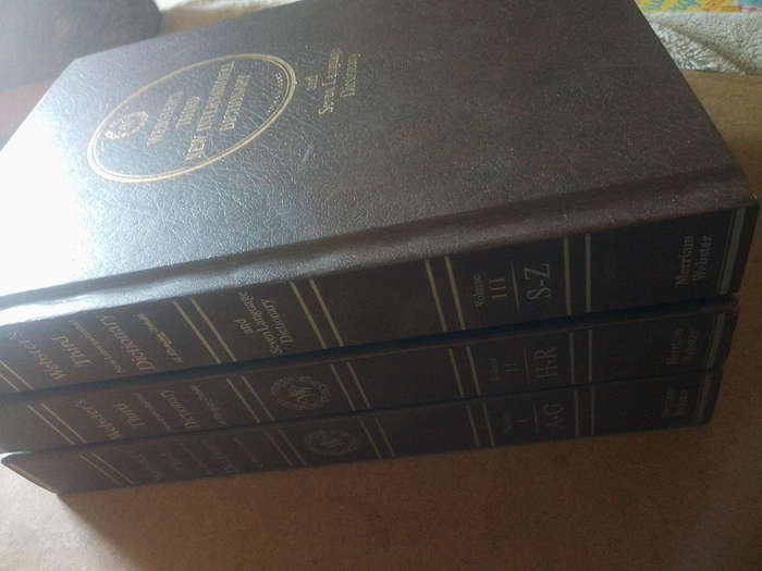 Webster's Third New International Dictionary