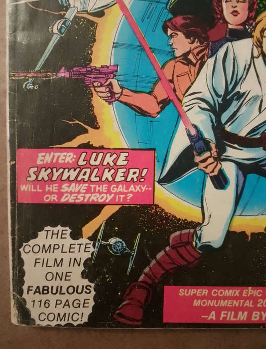 Star Wars #1 ( South African 1977 Super Comix Republican Press )