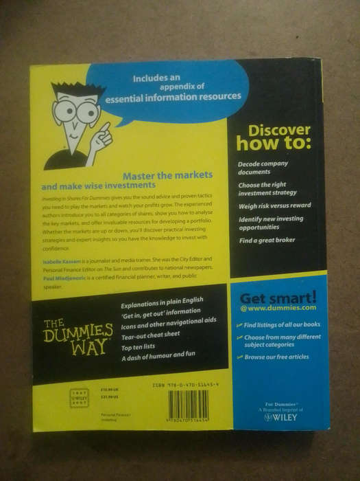 Investing in shares for Dummies