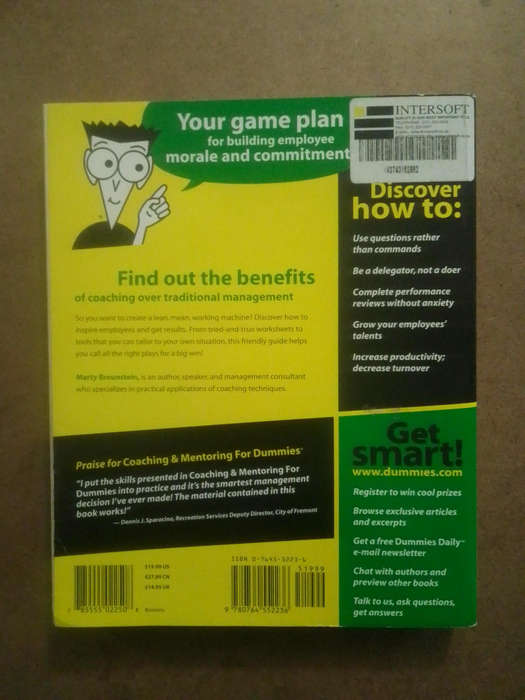 Coaching and Mentoring for Dummies