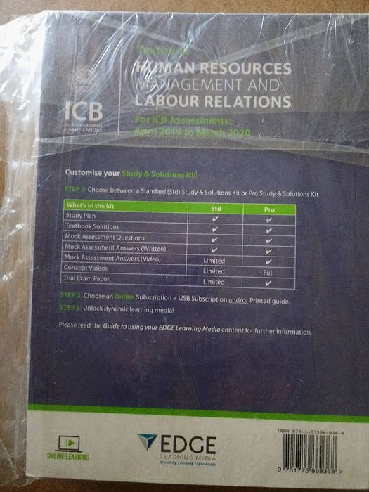 Human Resources Management and Labour Relations Textbook