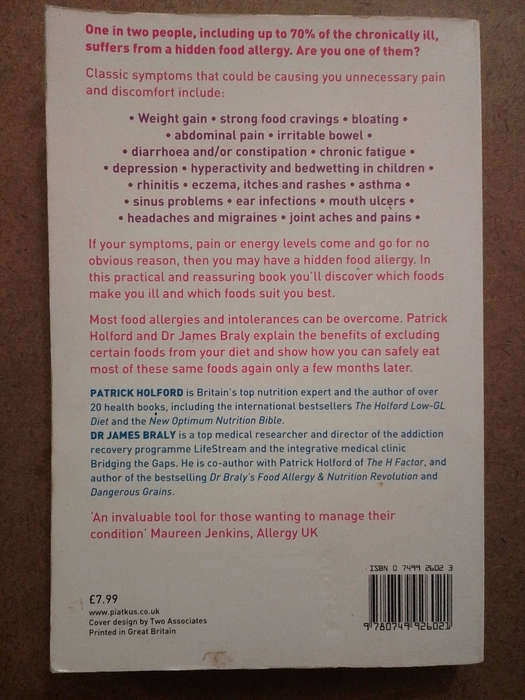 Patrick Holford - Hidden Food Allergies