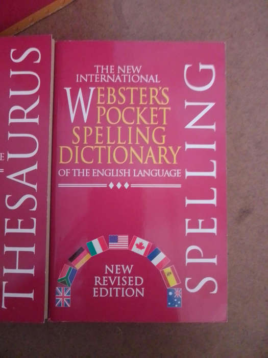 The New International Webster's Pocket Reference Library - 3 volume set