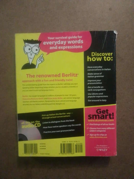 Italian for Dummies - CD included