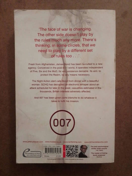 Jeffrey Deaver - Carte Blanche