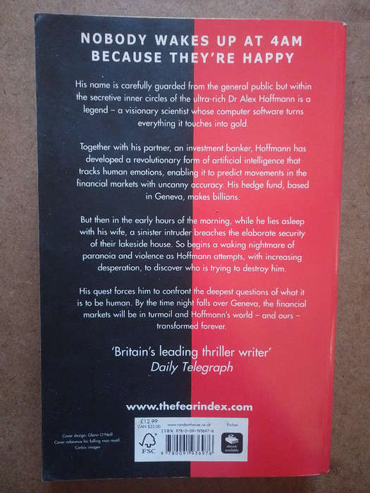 Robert Harris - The Fear Index