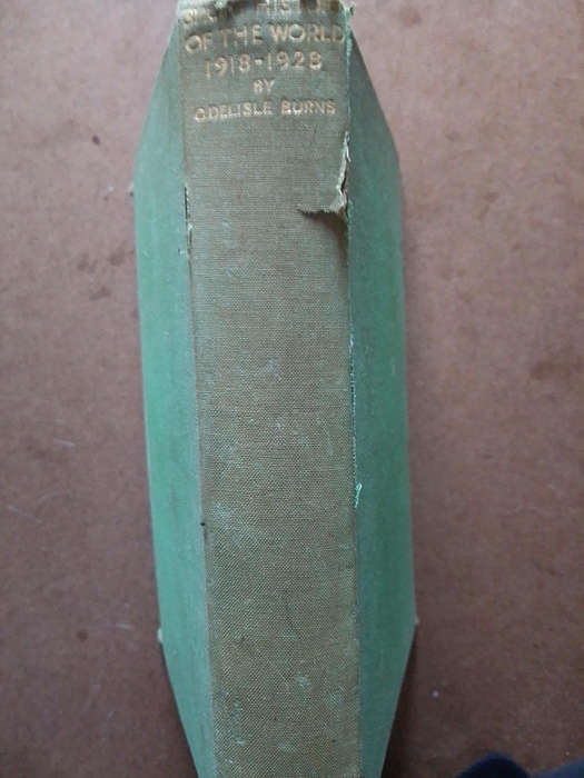 A Short History of the World 1918-1928 by C. Delisle Burns