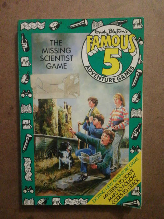 Enid Blyton - Famous 5 adventure games -The missing scientist game