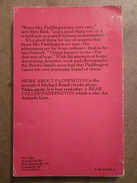 More About Paddington - Michael Bond