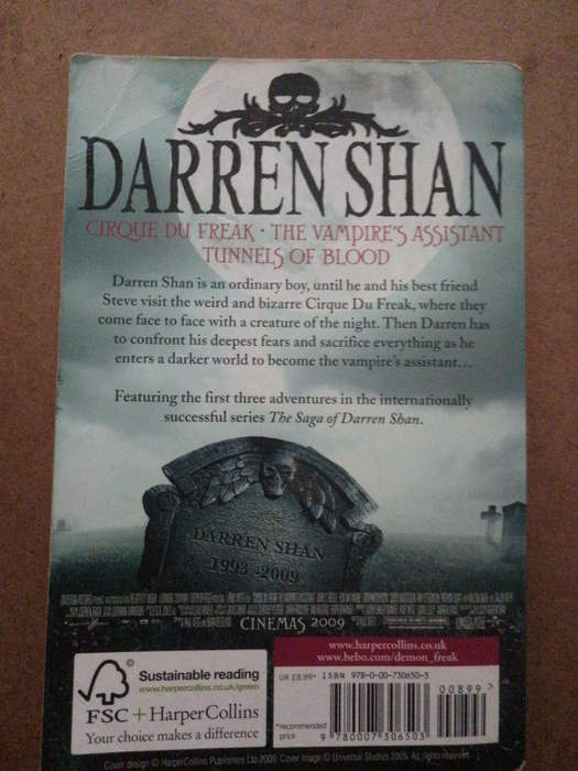 Darren Shan - the Vampire's Assistant