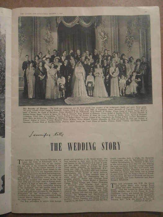 The Tatler and Bystander - Royal Wedding Number - December 3  1947