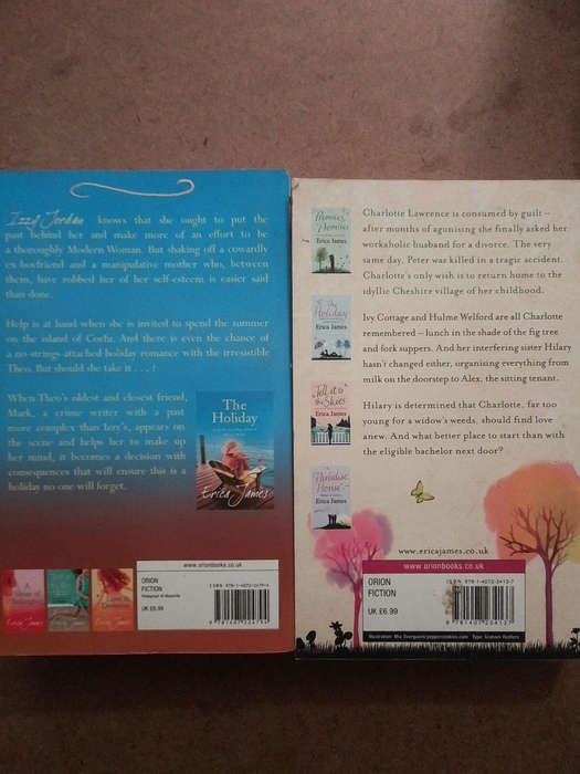 Erica James - 2 books