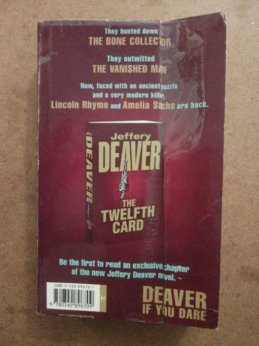 Jeffrey Deaver - the Bone Collector