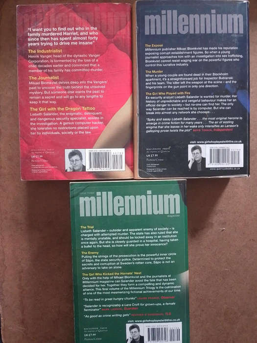 Stieg Larsson - 3 books set