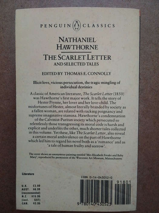 Nathaniel Hawthorne - The Scarlet Letter and selected tales