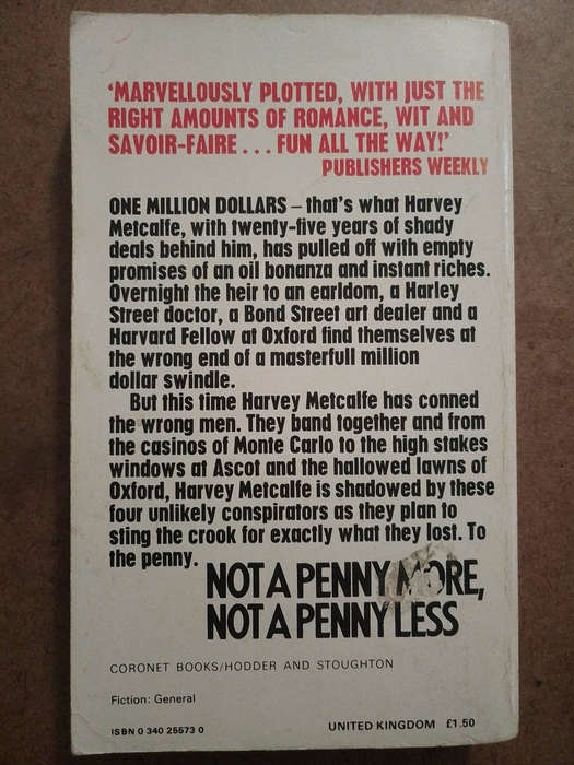 Jeffrey Archer - Not A Penny More, Not A Penny Less