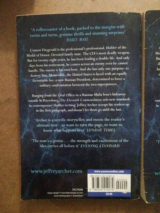 Jeffrey Archer - the Eleventh Commandment