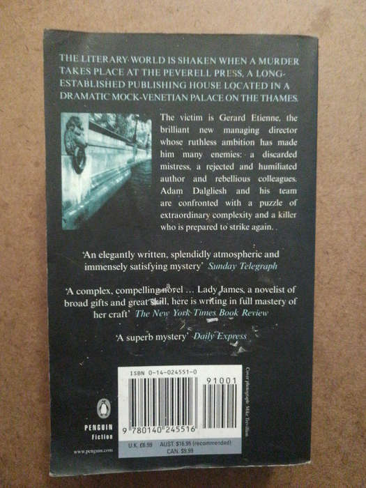 P.D James - Original Sin