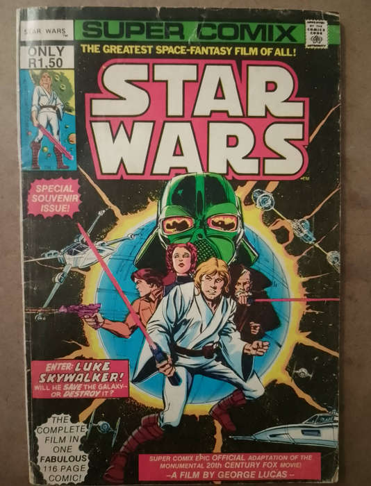 Star Wars #1 ( South African 1977 Super Comix Republican Press )