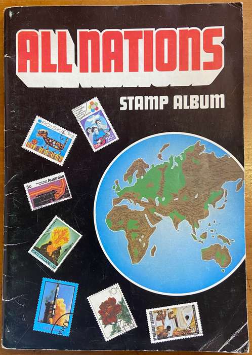 All Nations Stamp Album - Collection Builder - 80 pages