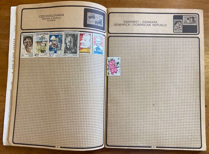 All Nations Stamp Album - Collection Builder - 80 pages