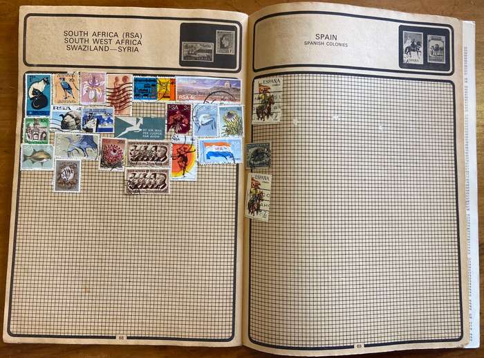 All Nations Stamp Album - Collection Builder - 80 pages