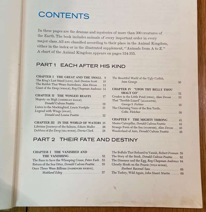 MARVELS AND MYSTERIES OF OUR ANIMAL WORLD - READER'S DIGEST - 1964 - CORONET BOOKS