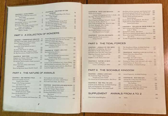 MARVELS AND MYSTERIES OF OUR ANIMAL WORLD - READER'S DIGEST - 1964 - CORONET BOOKS