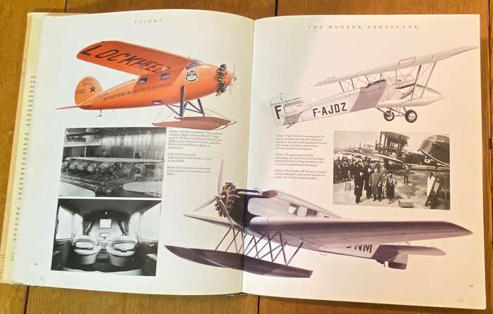 FLIGHT - THE HISTORY OF AVIATION - JOHN BATCHELOR - CHRIS CHANT - 1st EDITION 1991 - AEROPLANES.....