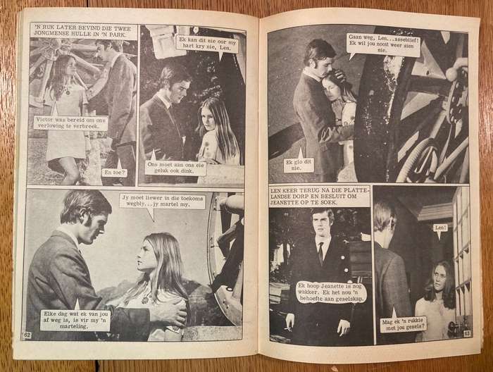 Dr. CONRAD BRAND - No. 128 - DIE PAD VORENTOE - PHOTO COMIC STORY - FOTO VERHAAL