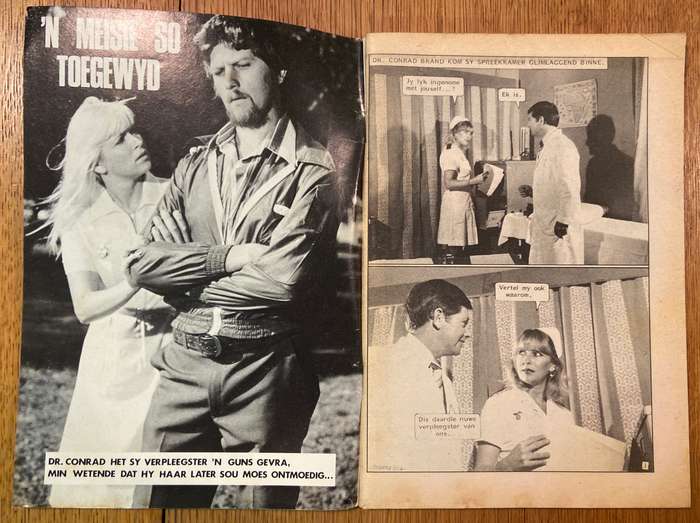 Dr. CONRAD BRAND - No. 304 - 'N MEISIE SO TOEGEWYD - PHOTO COMIC STORY - FOTO VERHAAL