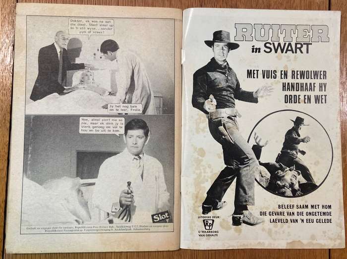 Dr. CONRAD BRAND - No. 304 - 'N MEISIE SO TOEGEWYD - PHOTO COMIC STORY - FOTO VERHAAL