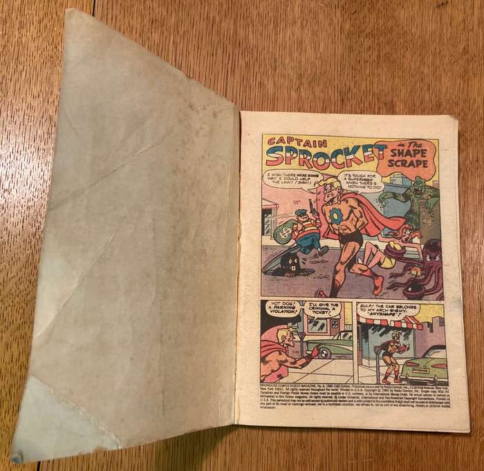 MAD HOUSE COMICS DIGEST MAGAZINE - No. 6 - FULL COLOUR.