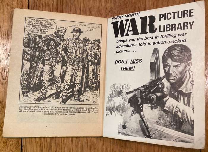 WAR PICTURE LIBRARY COMIC HOLIDAY SPECIAL - 192 pages!