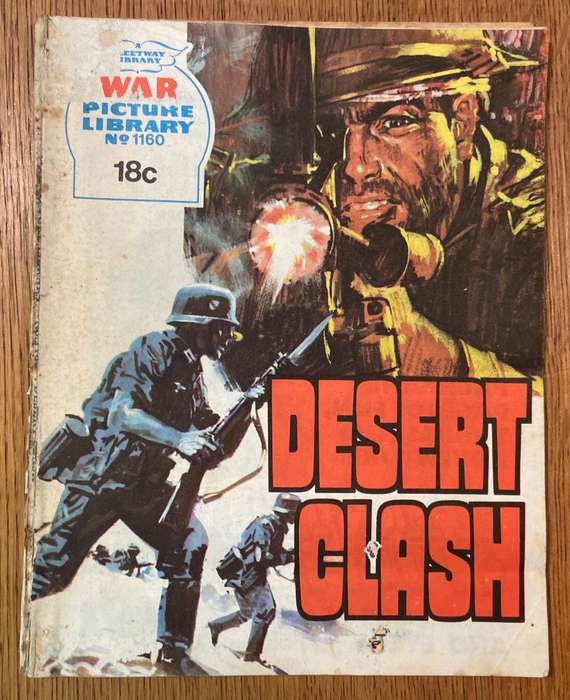 WAR PICTURE LIBRARY COMIC - No. 1160 - Dessert Clash.