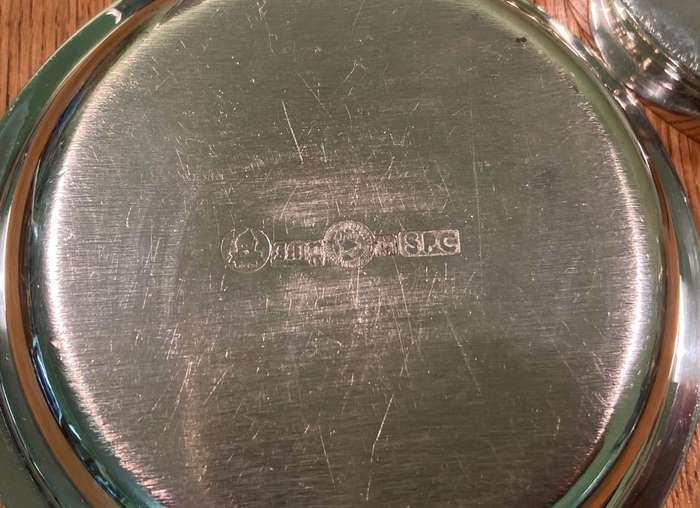 SPC Silver Plated A1 Butterdish with star liner  VINTAGE  Makers name & Symbols  lovely piece!