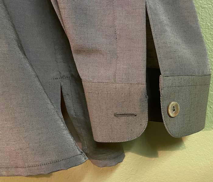 SHIRT - GREY GREEN - SMART CASUAL - FORMAL - LONG SLEEVE ITALIAN DESIGNER - ITALY CRIVER BRAND NEW!