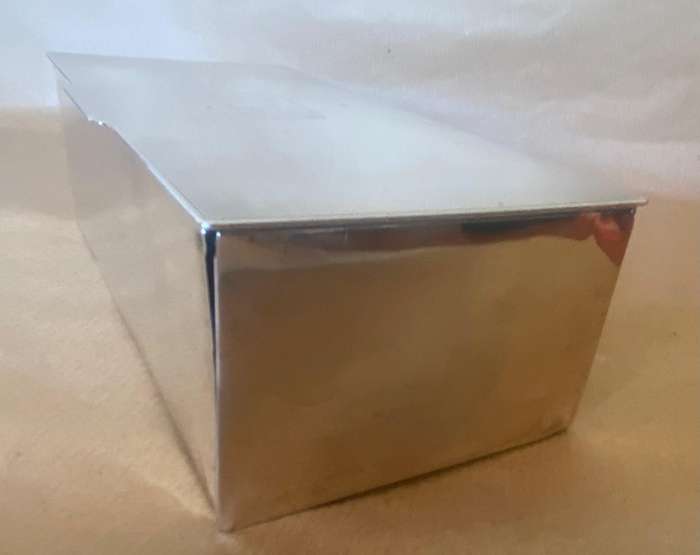 LONDON STERLING SILVER 925 BOX William Comyns & Sons Ltd (Richard Comyns) 1946? 386.4g ENGLAND