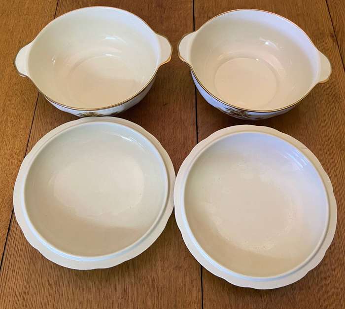 ALFRED MEAKIN "THE HAYRIDE" DINNER SERVICE - 38 PIECES - 6 PLACE - STUNNING!! TUREENS - PLATTER etc.