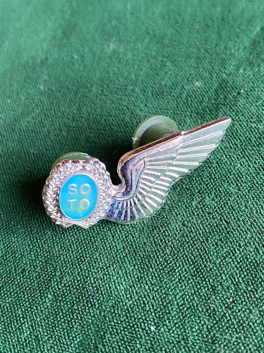 SAAF TOUR OPERATOR HALF WING-CHROME-2 PINS- MESS DRESS