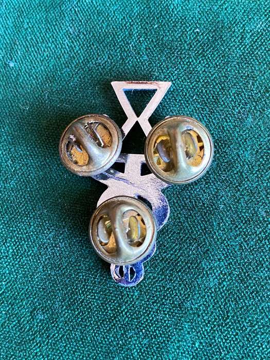 SA MEDICAL SERVICES,BI/METAL PARAMEDICS BREAST BADGE-APPROVED IN 1987- 3 PINS