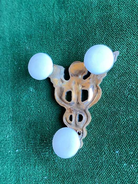 SA MEDICAL SERVICES BI/METAL HEALTH OFFICERS BREAST BADGE-APPROVED IN 1991- 3 PINS