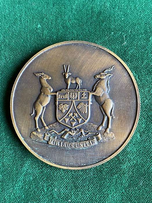DISBANDMENT OF SWATF APRIL 1989-ALL PERSONNEL-MEDALLION-DIAMETER 50MM-BRONZE
