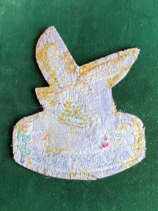7 SQUADRON PATCH-WORN 1970'S ON RIGHT BREAST-EARLY USED PATCH